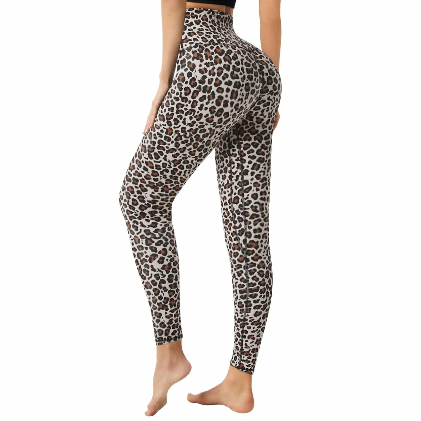 WOMEN'S HIGH WAIST YOGA PANTS WITH POCKET