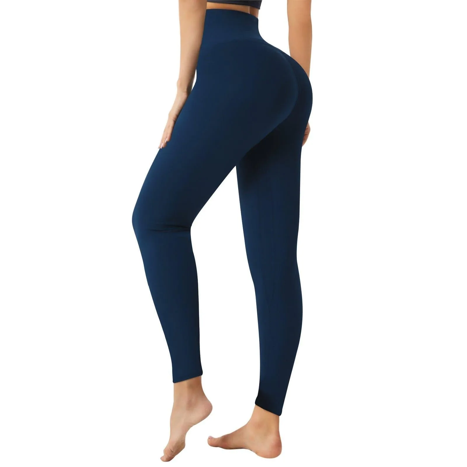 WOMEN'S HIGH WAIST YOGA PANTS WITH POCKET