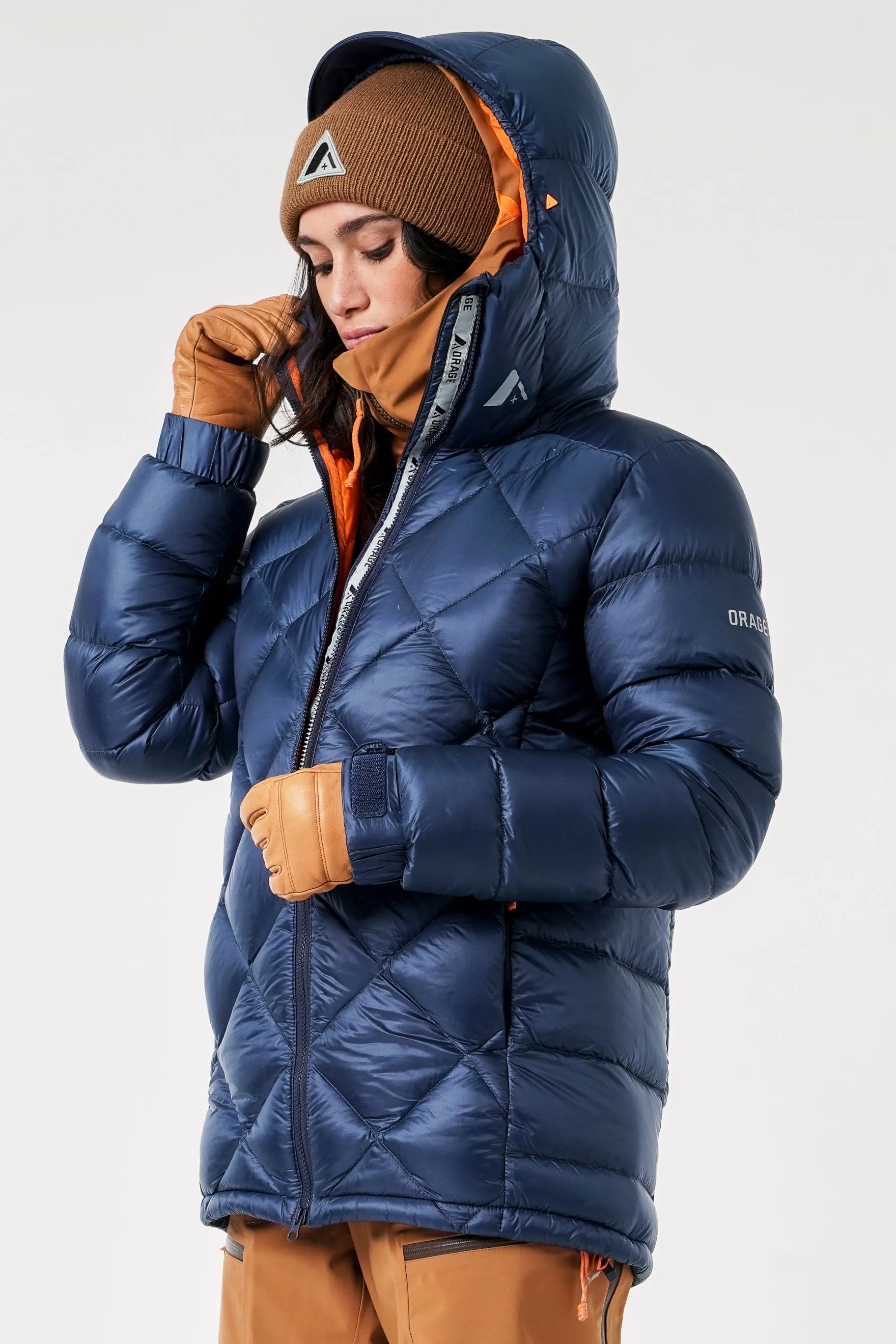 Women's Whitecap Down Parka-Deep  blue